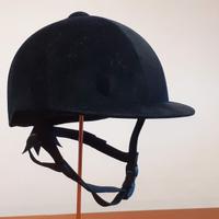 Casco da equitazione fantino vellutato tg 52