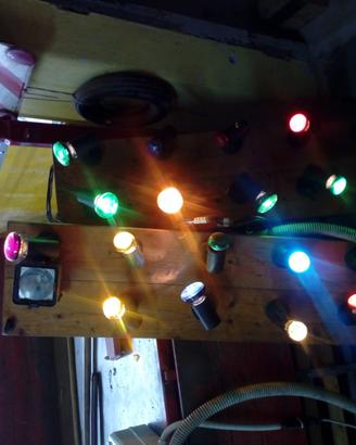 Impianto giochi di luce