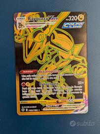 Rayquaza vmax black Gold tg29