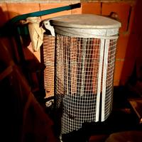 Trespolo grande per contenitore rifiuti