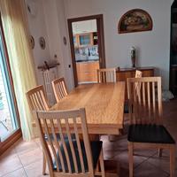 tavolo da sala e 6 sedie 