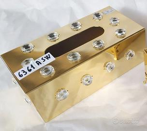 Porta kleenex gold plated