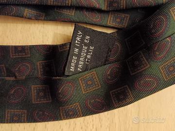 Cravatta in seta vintage sartoriale 