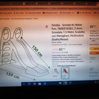 Smoby-Scivolo C. tubo ACQUA Water Fun META' PREZZO