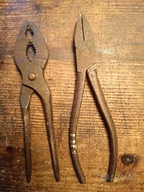 pinze da lavoro fabbro antiche 