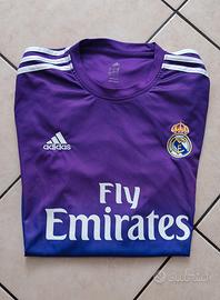 Maglia Real Madrid Viola / Blu Sfumata