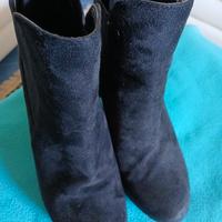 Stivaletti neri tacco Cinti pelle 40