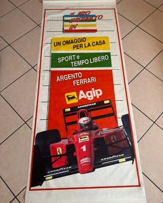 Manifesto Pubblicità Agip Ferrari anni 90