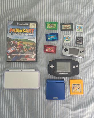 Gameboy, giochi pokemon, game cube, 3ds, 2ds xl