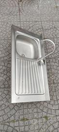 Lavello acciaio 100x50