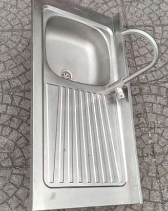 Lavello acciaio 100x50