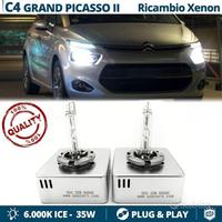 2 Lampadine XENON D5S per C4 PICASSO 6000K 8000LM
