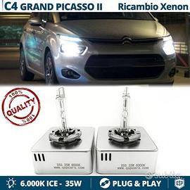 2 Lampadine XENON D5S per C4 PICASSO 6000K 8000LM