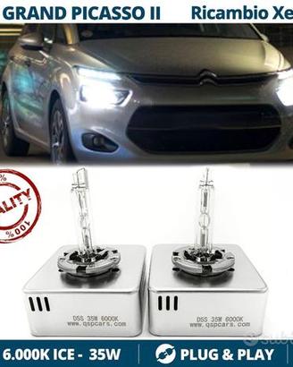 2 Lampadine XENON D5S per C4 PICASSO 6000K 8000LM