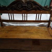 cassapanca in legno fine 900