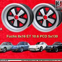 2 pz cerchi Porsche Fuchs 8x16 ET10.6 5x130