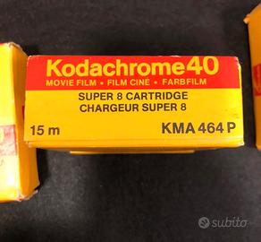 Kodachrome Super 8 pellicola per cinepresa