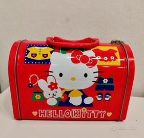Valigetta Box Hello kitty Vintage anni 90