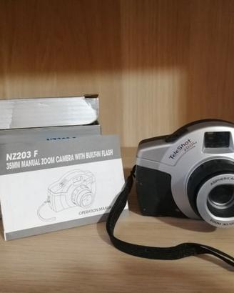 NZ 203 F MANUAL ZOOM  CAMERA 30-55 VINTAGE-FLASH