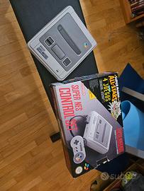 Nintendo super nes. Con scatola , cavi e super mar