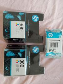 Set di 3 cartucce  ORIGINALI HP tricolor nuove