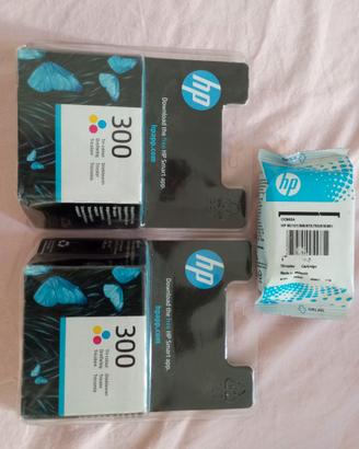 Set di 3 cartucce  ORIGINALI HP tricolor nuove