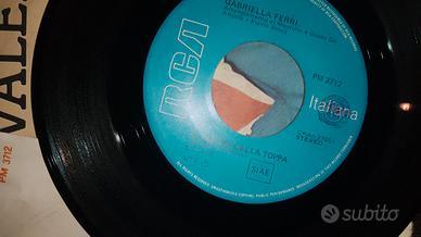 45 giri GABRIELLA FERRI 1973 CON PASOLINI
