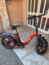 Bici elettrica pieghevole ztech ZT-89C 500w