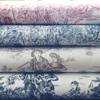Toile de Jouy per Tovaglie Tende Arredo