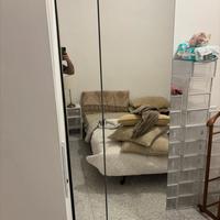 Armadio pax bianco ante in vetro