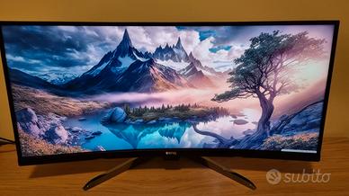 Monitor curvo 35" Benq EX3501R (Gaming e ufficio)