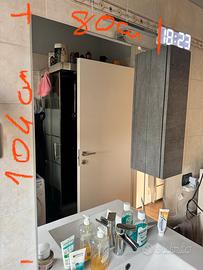 Specchio bagno con luce led
