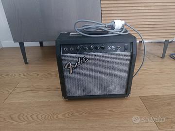 amplificatore fender x-15