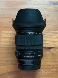 Sigma 24-105 f4 DG HSM Canon EF + Adattatore EF-R