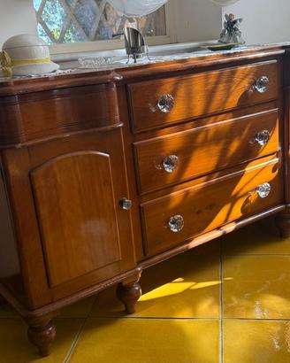 Cervantes in legno massello primo novecento