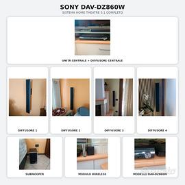 Home Theatre Sony DAV-DZ860W 5.1