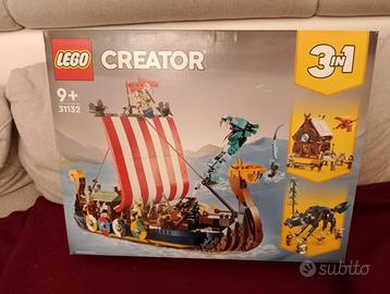 Lego nave vichinga Creator 3 in 1 - 31132 9+