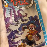 Fumetto PK meno uno all'alba. Paperinik