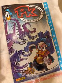 Fumetto PK meno uno all'alba. Paperinik