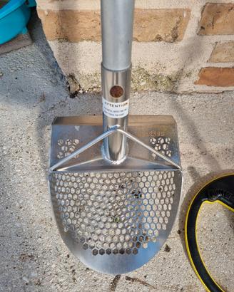 Pala setaccio con manico metal detecor spiaggia