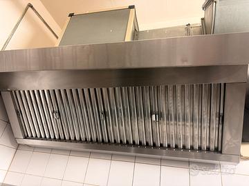 Cappa Aspirante Industriale in Acciaio Inox