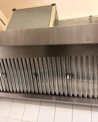 Cappa Aspirante Industriale in Acciaio Inox