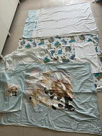 Set lenzuola lettino