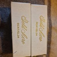 Valvole EL34 coppia Gold Aero Rare anni 90