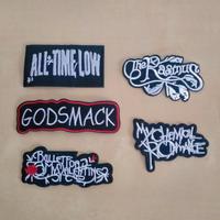 Toppe Patch Rock Music Termoadesive 