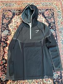 Felpa Gymshark Onyx 5.0 Seamless Hoodie