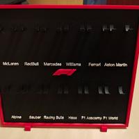 Espositore Lego mini F1 collection 