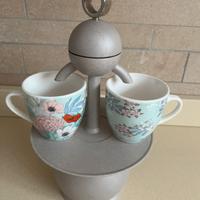 Caffettiera 2 tazze papalina in alluminio