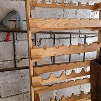 porta bottiglie in legno 