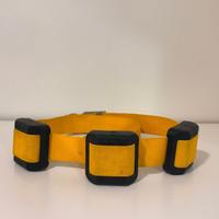 Cintura da Sub Gialla con 3 Pesi